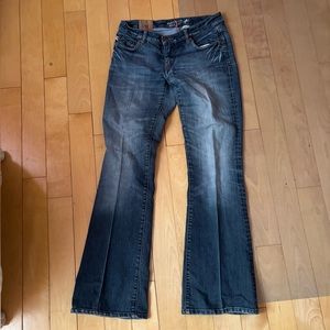 low rise parasuco boot cut vintage jeans (NEED GONE)
